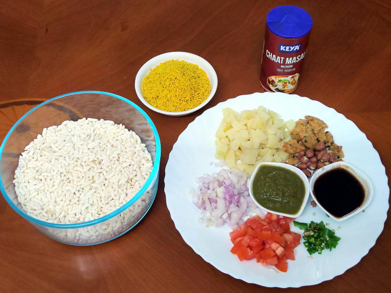 Bhel Puri Ingredients