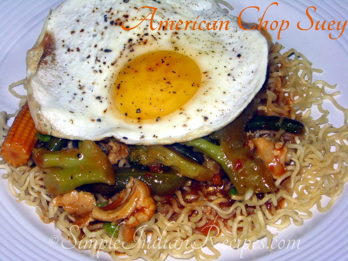 Indo Chinese American Chop Suey