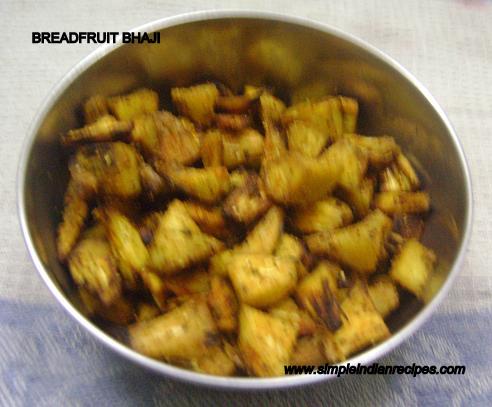 breadfruit bhaji