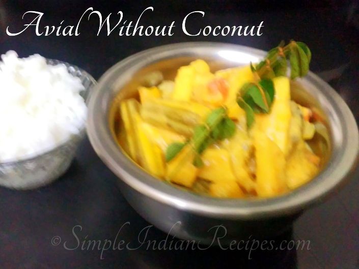 Avial Without Coconut