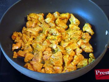 Butter Chicken preparation Step