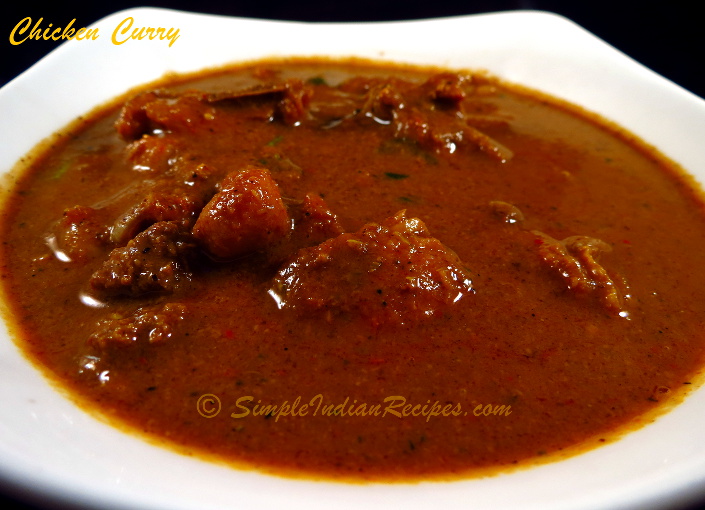 Kerala Style Chicken Curry With Roasted Coconut