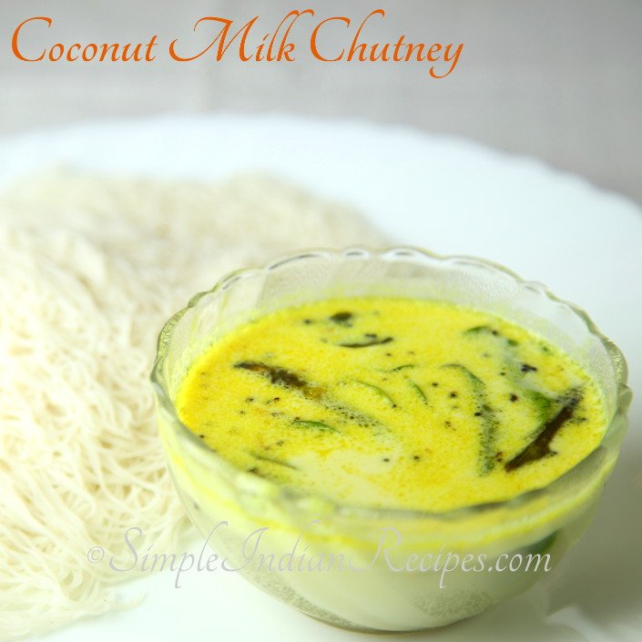 Sri Lankan Sothi - Coconut Milk Chutney