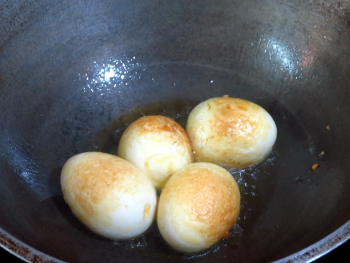 Dabha Style Egg Curry Preparation Step