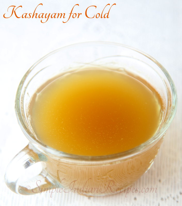 Kashayam for Cold