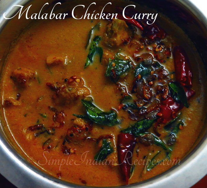 Malabar / Kerala Chicken Curry