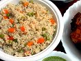 Tricolor Vegetable Pulao