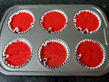 Red Velvet Cake Preparation Step