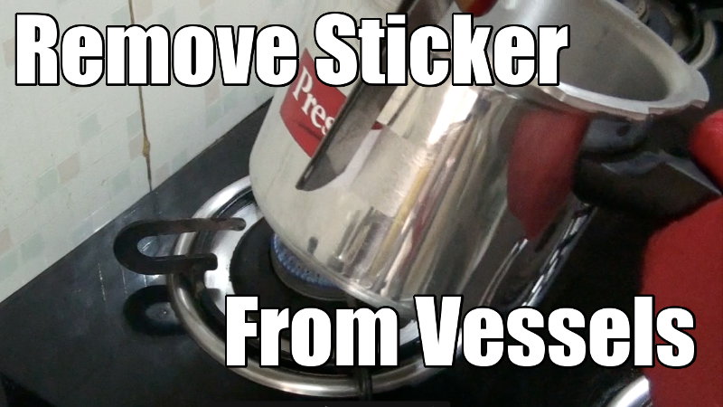Remove Stickers From Stainless Steel