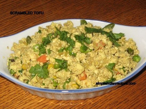 Tofu Bhurjee