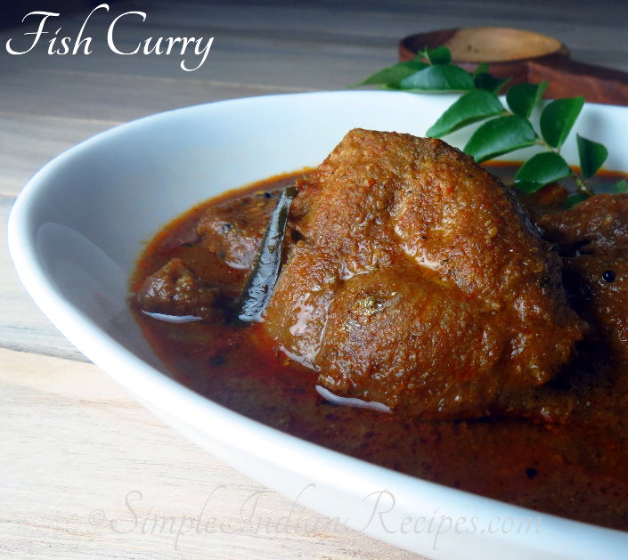 South Indian Fish Curry With Roasted Coconut