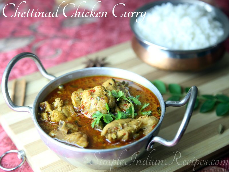 South Indian Spicy Chicken Curry