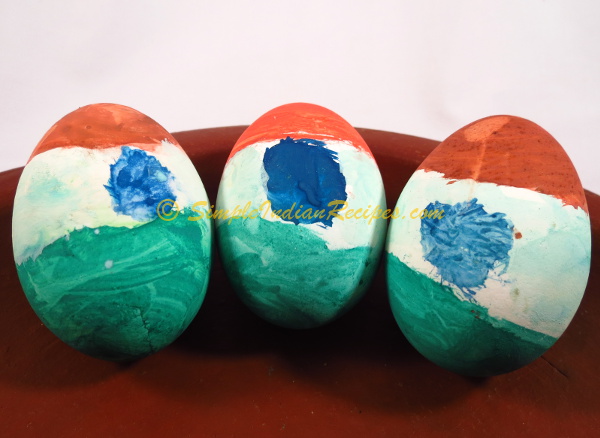 Indian Tri Color Egg