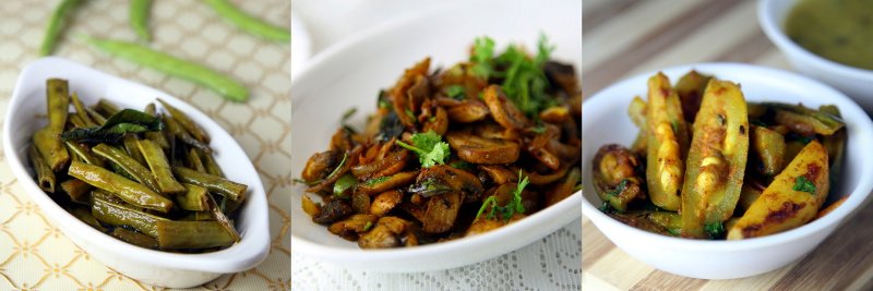 Vegetable Fry Recipes