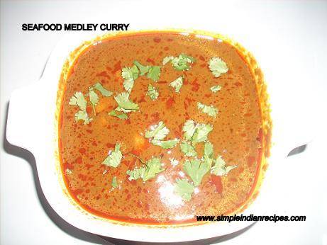South Indian Seafood Medley Curry