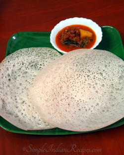 Aapam (with Rice Flour)