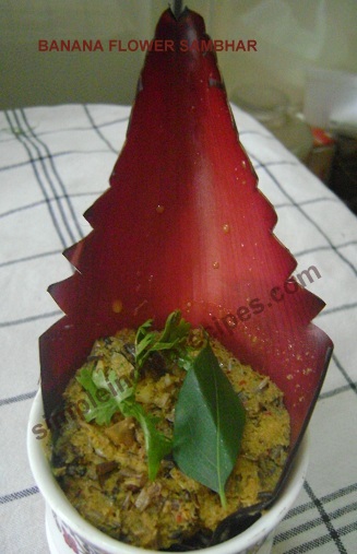 Banana Flower Sambar