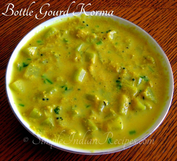 Bottle Gourd Korma