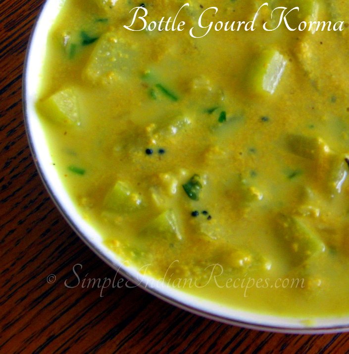 Bottle Gourd Korma