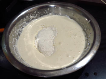 Butterscotch Cake Preparation Step