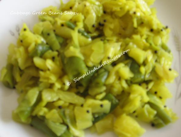 Cabbage with Green Beans