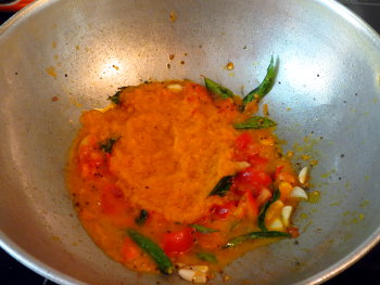 Carrot Rasam Preperation Steps
