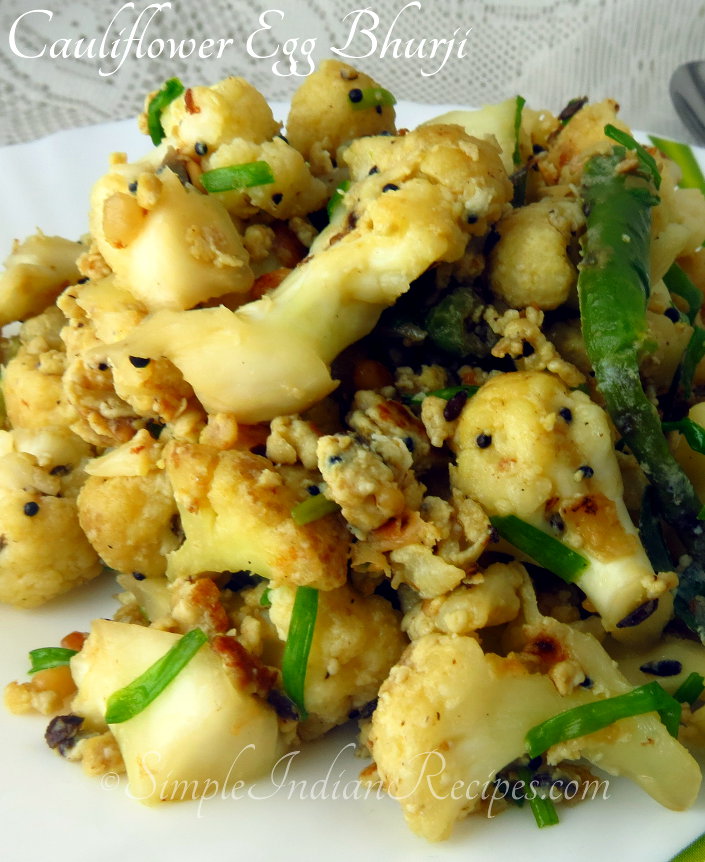 Cauliflower Bhurji