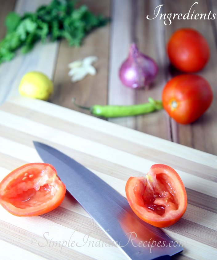 Fresh Tomato Salsa Ingredients