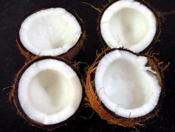Grating Coconut