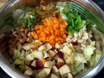 Healthy Chicken Salad Preparation Steps