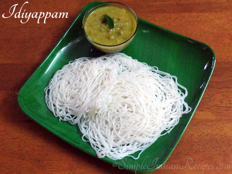 Idiyappam with Boiled Rice