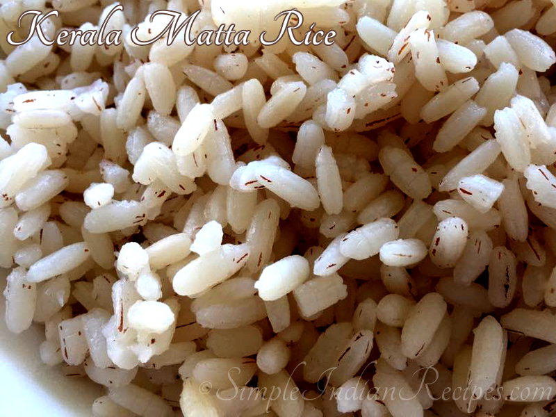 Matta Rice in Pressure Cooker, How To Cook Matta Rice In Pressure Cooker