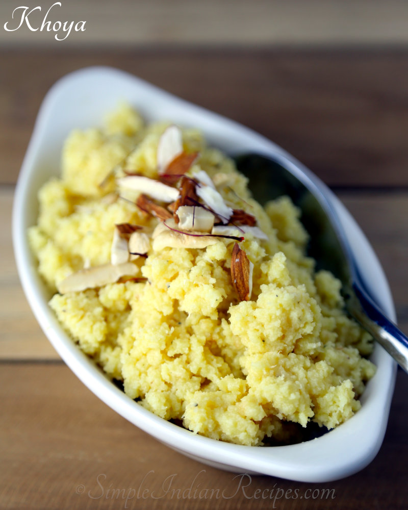 Khoya Khoa Mawa Rabdi Simple Indian Recipes