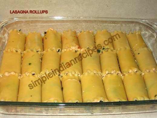 Lasagna Roll-ups With Spinach Steps