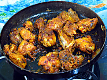Malabar Chicken Biryani Steps