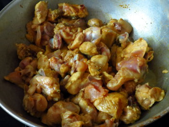 Malabar Chicken Curry Preparation Steps