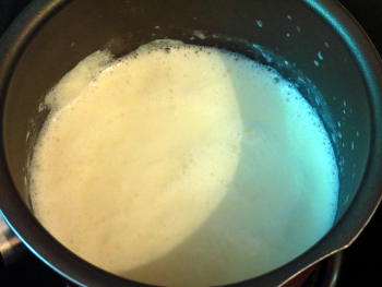 Masala Milk Preparation Step