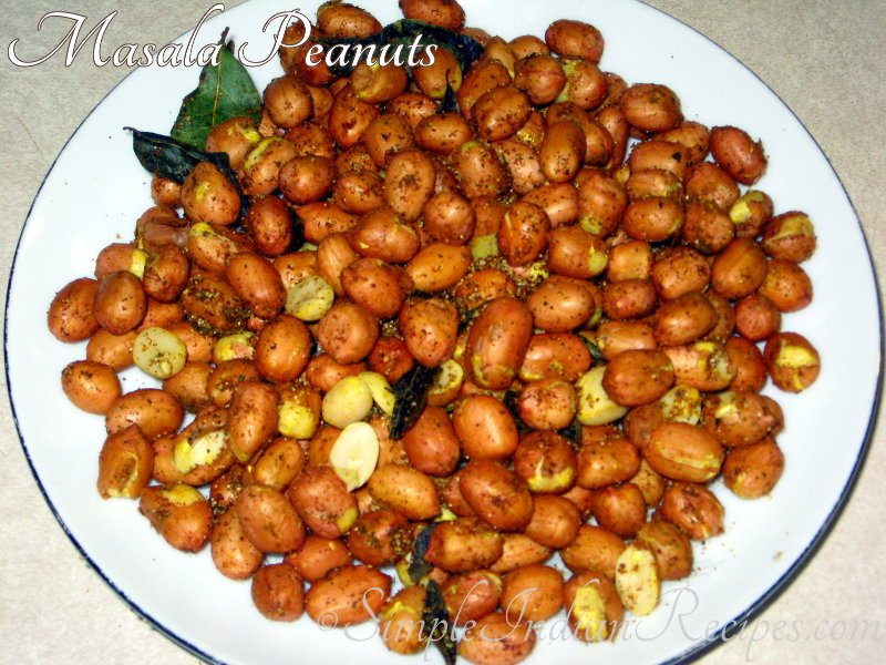 spicy masala peanuts