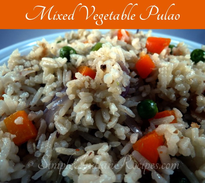 Mixed Vegetable Pulao