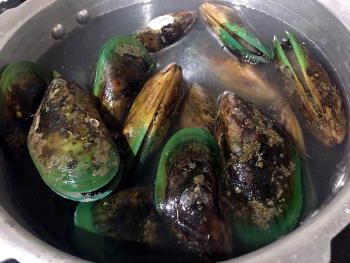 Mussels Roast Steps