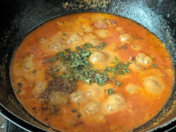 Onion Curry Preparation Step