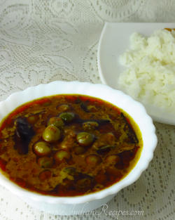 Pachai Sundakkai Kuzhambu