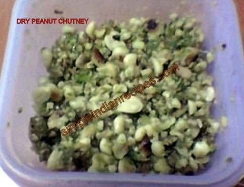 Dry Peanut Chutnay