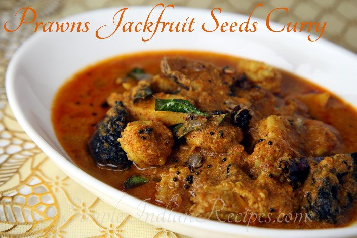 Prawns Jackfruit Seeds Curry