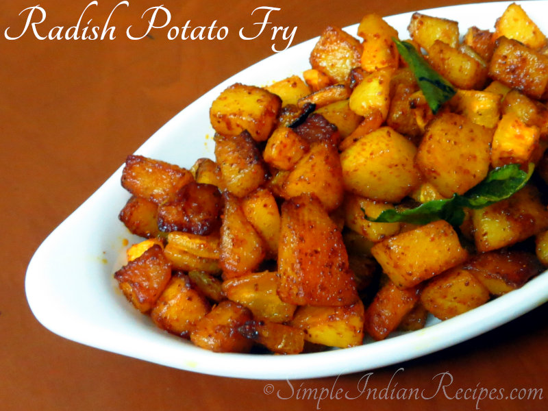 Radish Potato Fry