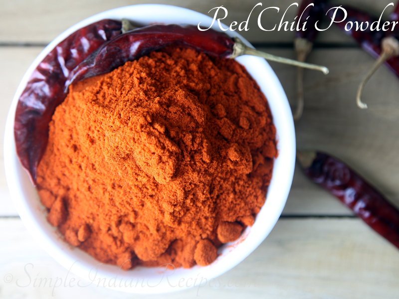 Homemade Red Chili Powder