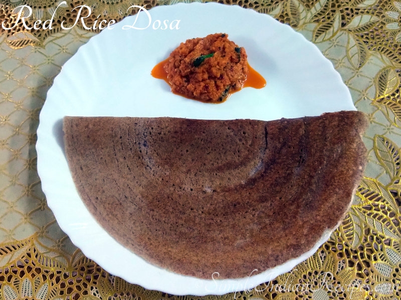 Red Rice Idli