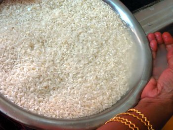 Homemade Rice Flour Steps
