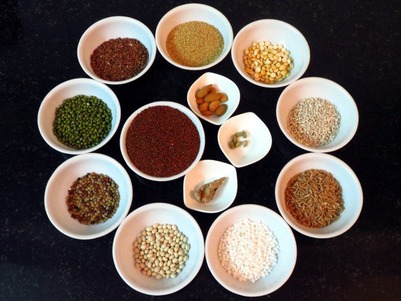 Sathi Maavu Ingredients