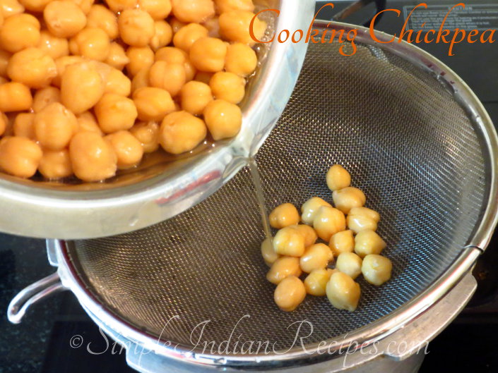 Cooking and Soaking Chickpea
